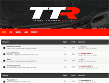 Tablet Screenshot of forum.transtasmanracing.com